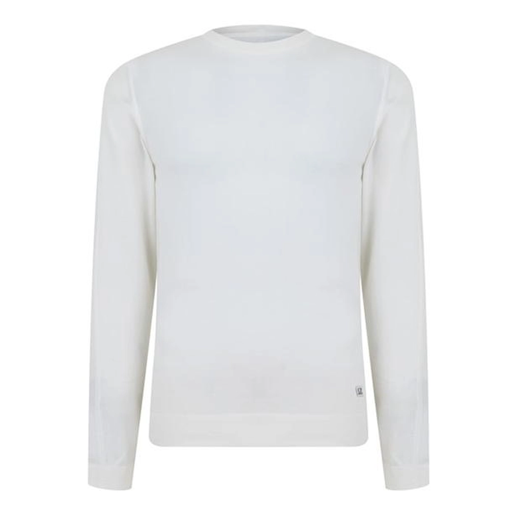 CP Company Knitwear - Crew Neck - White